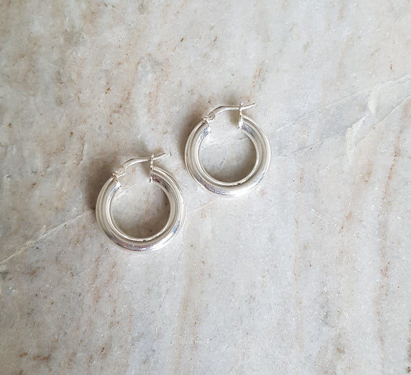 Vienna Hoops Silver