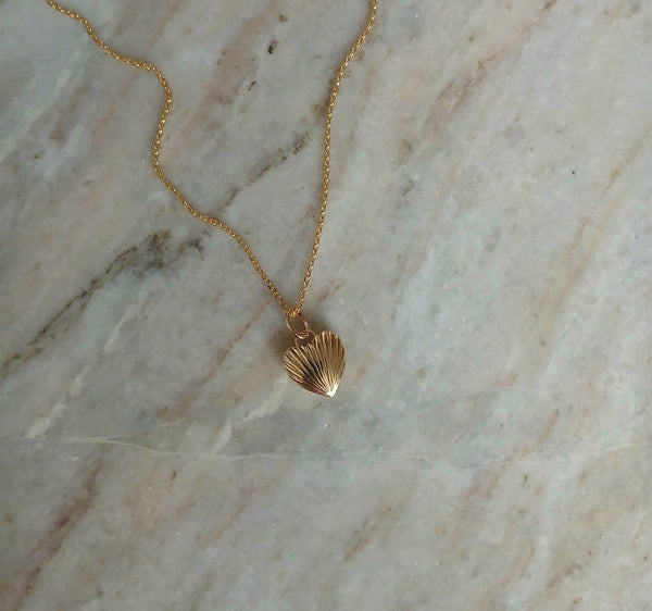 Golden Heart Necklace