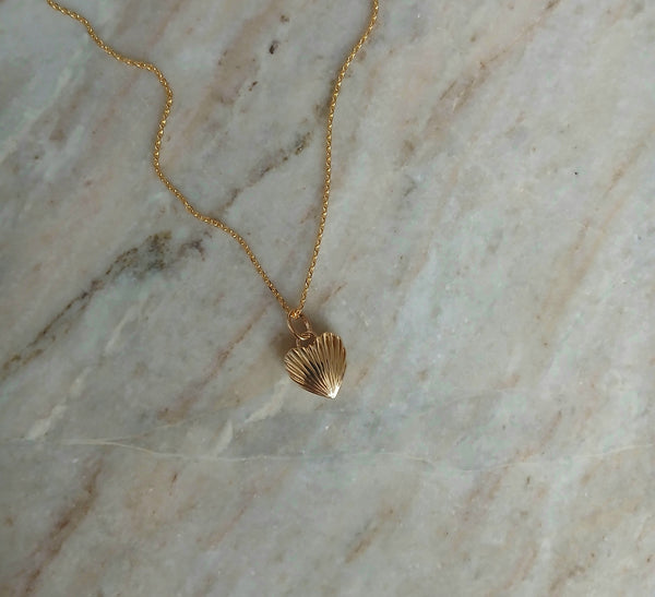 Golden Heart Necklace