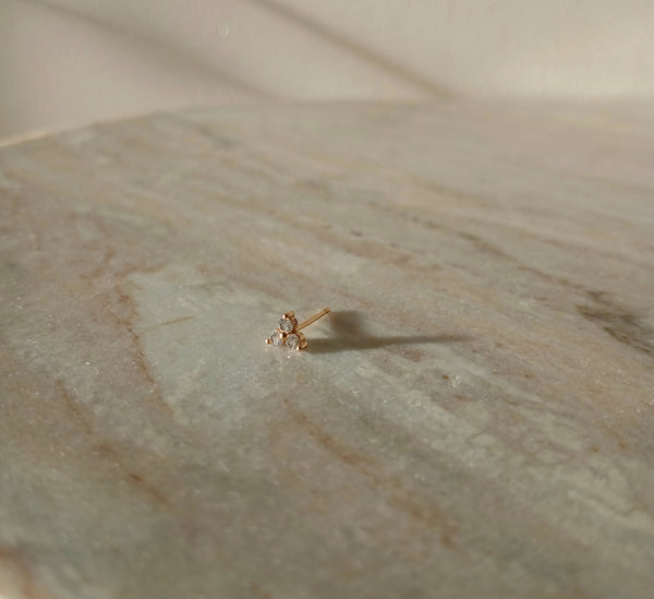 Dahlia Ear Studs