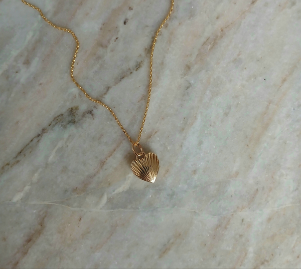 Golden Heart Necklace