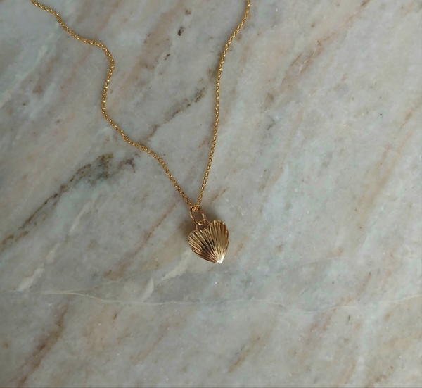 Golden Heart Necklace