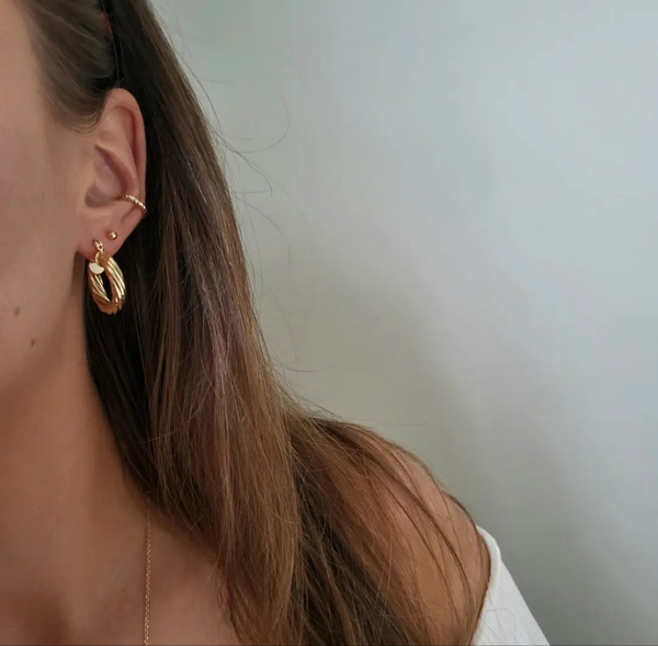 Golden Ear Studs