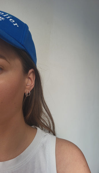 Silver Hoops
